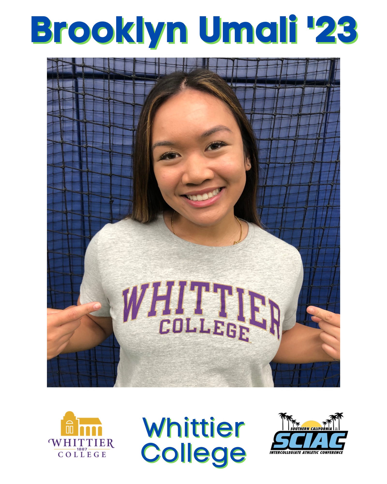 Brooklyn Umali - Whittier College