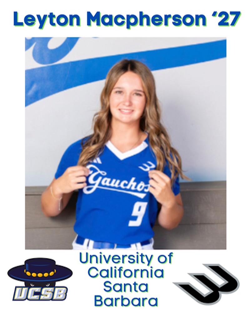 Leyton Macpherson - University of California Santa Barbara